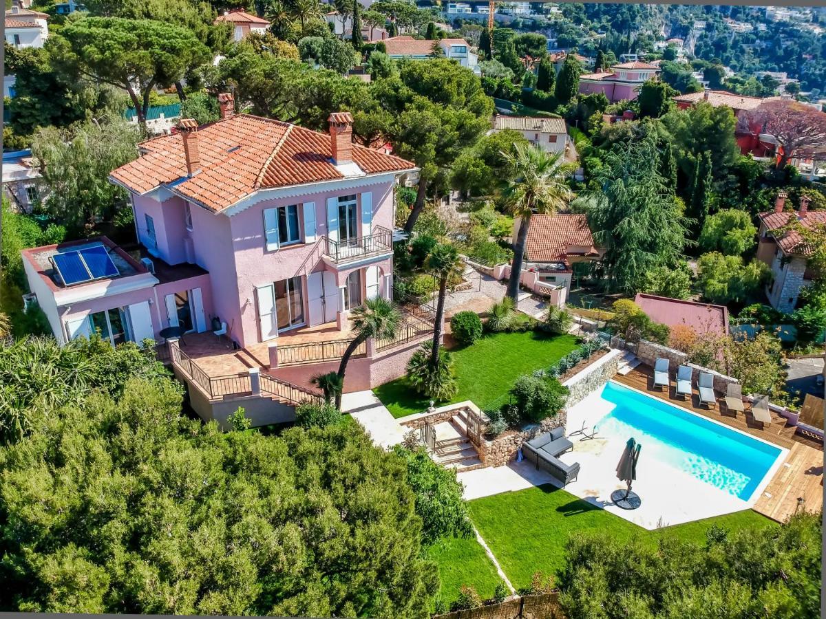 Stunning Seaview Villa. Villefranche Sur Mer ภายนอก รูปภาพ