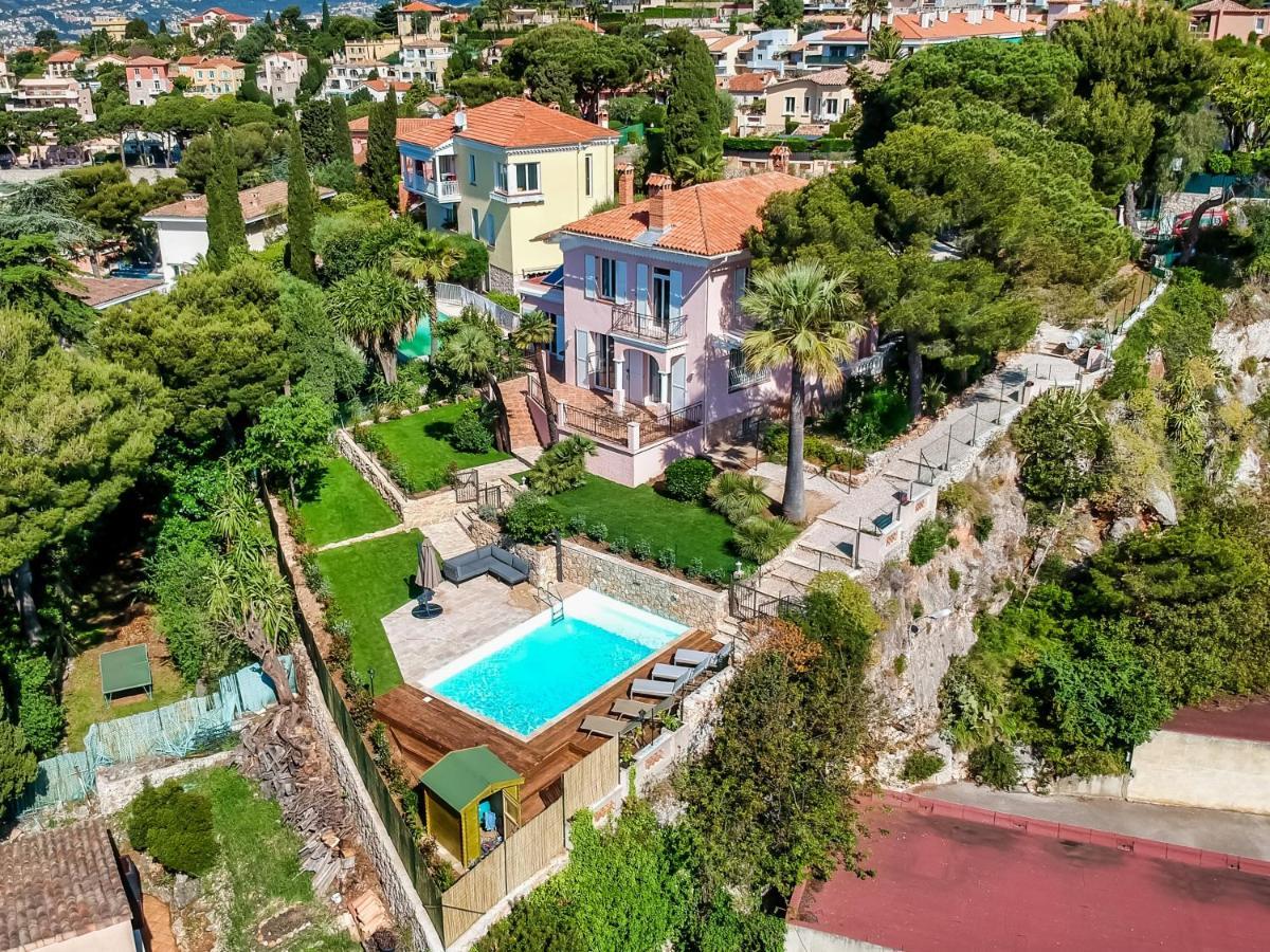 Stunning Seaview Villa. Villefranche Sur Mer ภายนอก รูปภาพ