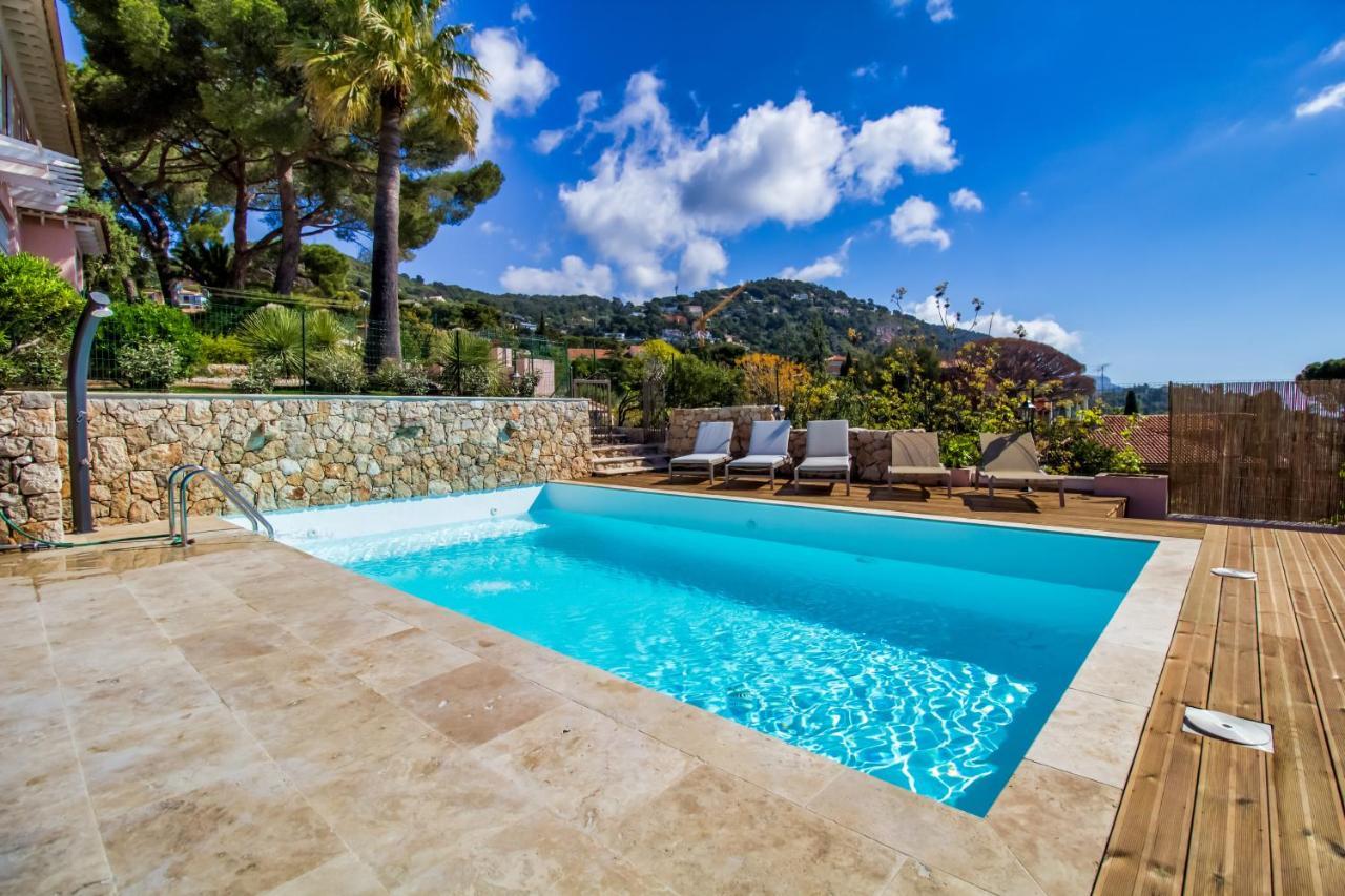 Stunning Seaview Villa. Villefranche Sur Mer ภายนอก รูปภาพ