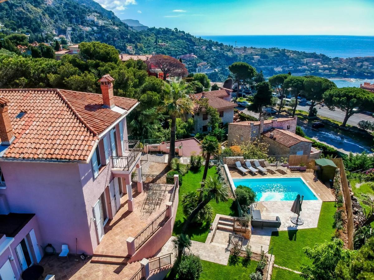 Stunning Seaview Villa. Villefranche Sur Mer ภายนอก รูปภาพ